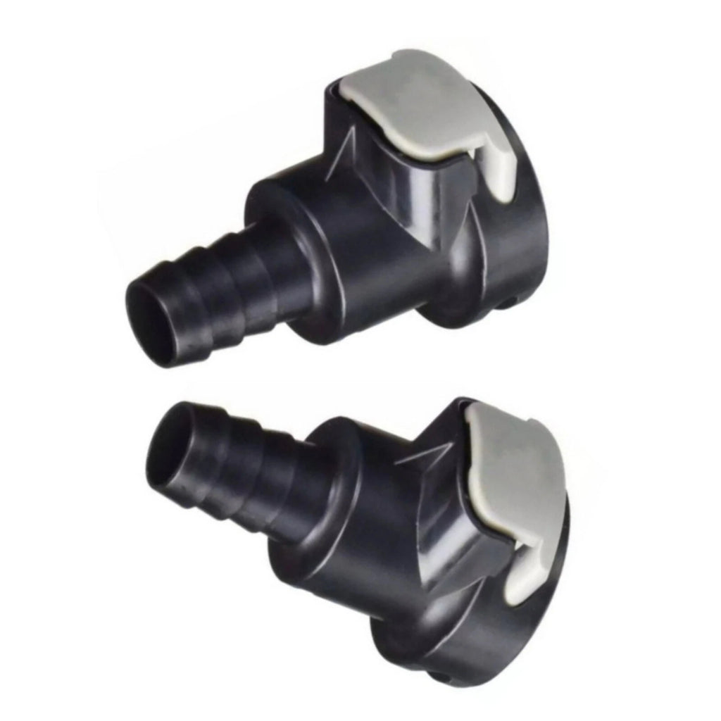2X Attwood 8838HF6 Universal Sprayless Connector Female Fitting Replacement