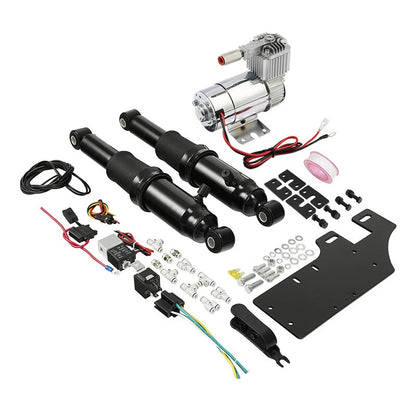 Rear Air Ride Suspension for Harley Touring Bagger Road King Glide (1994–2024)