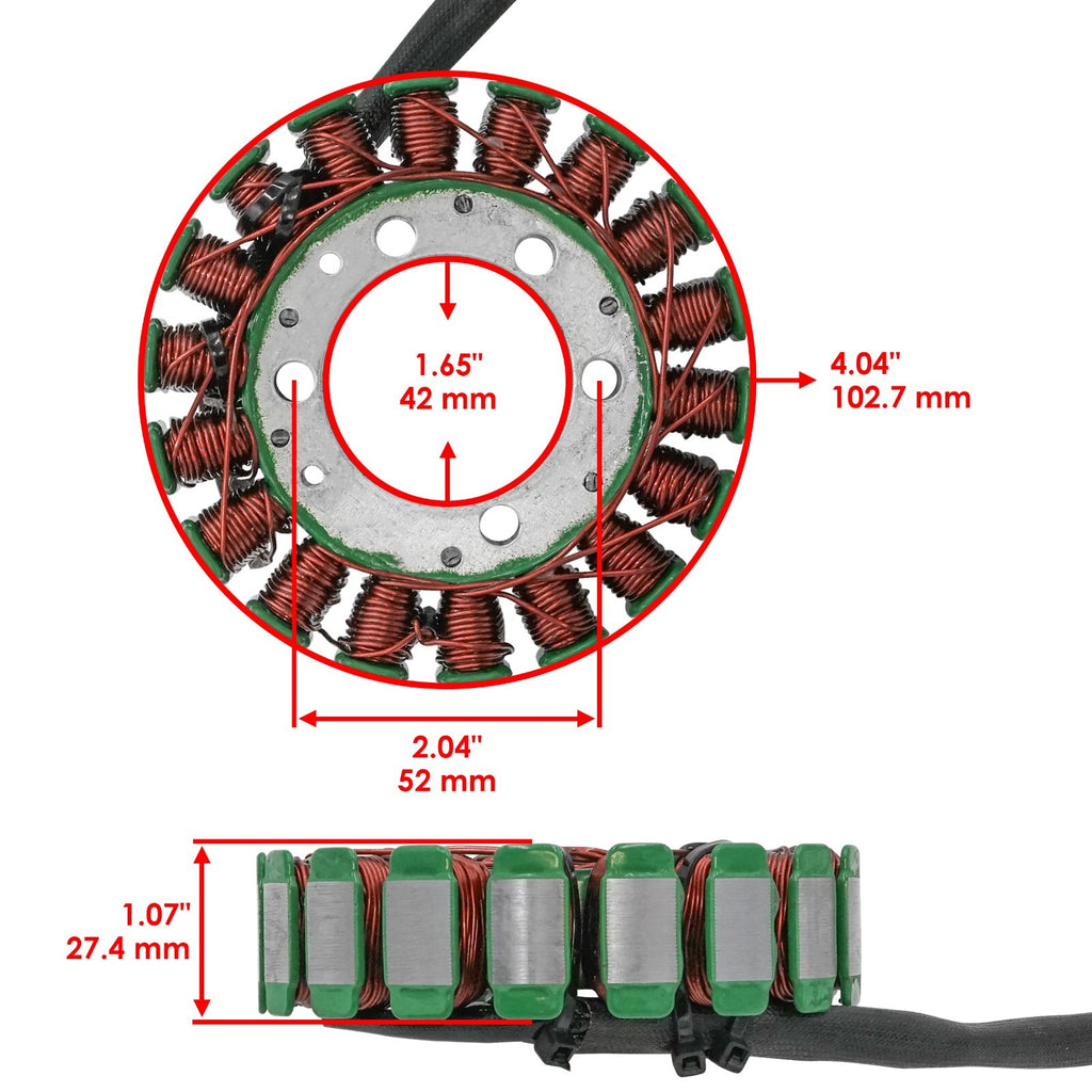 Stator and Gasket OEM Replacement for Suzuki VZ800 Marauder (1997–2004)