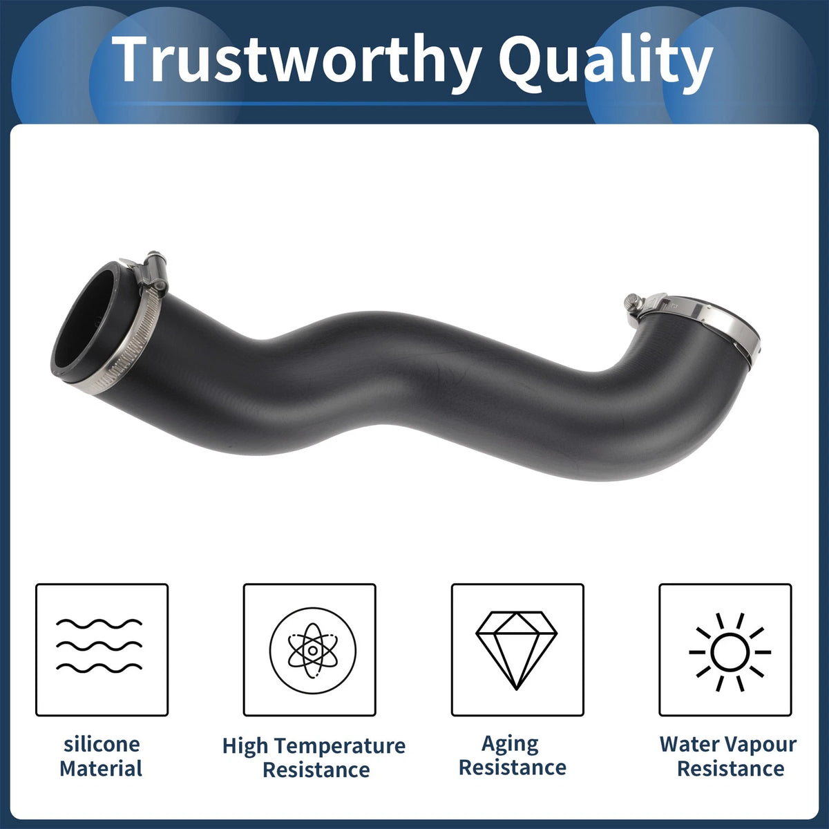 Set of 1 Engine Air Intake Hose for Volvo S60 I (2000–2010) No. 30778627