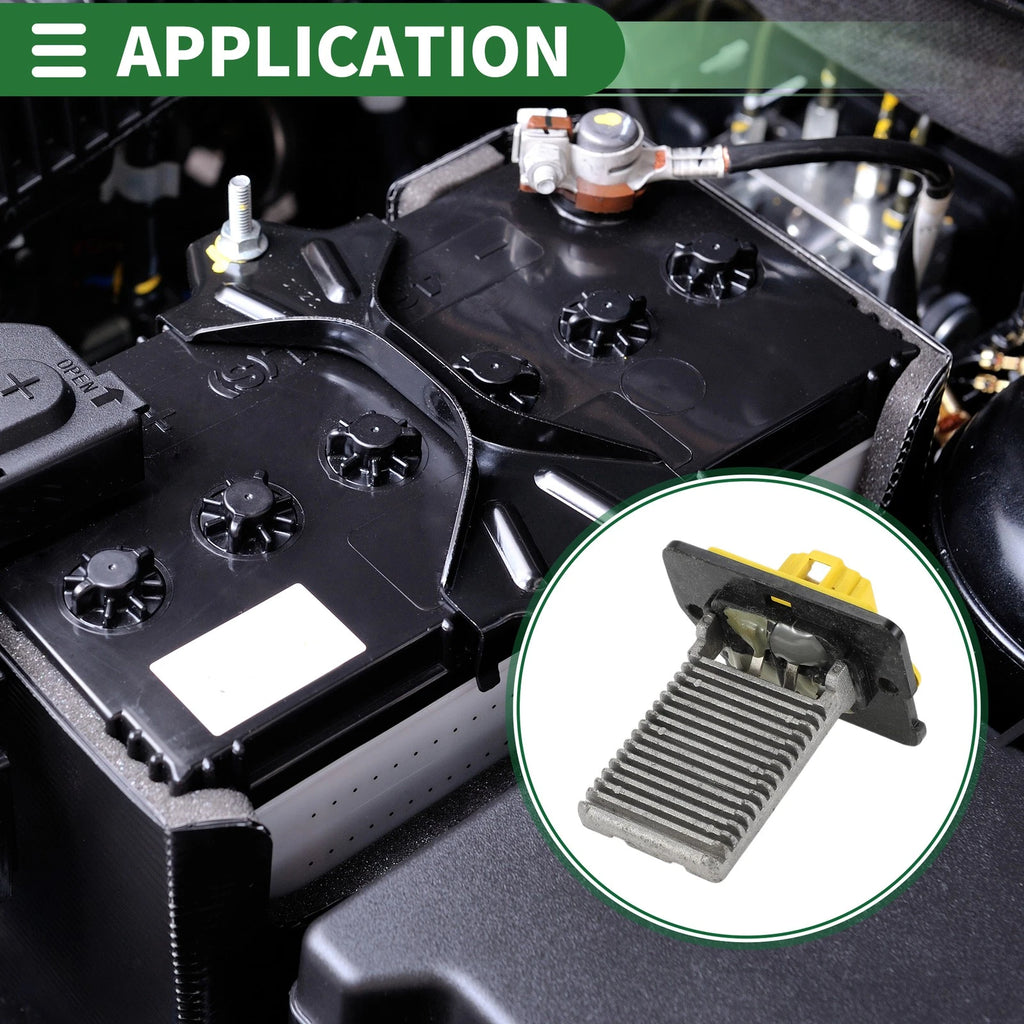 HVAC Blower Motor Resistor Replacement for Kia Optima (2011–2014)