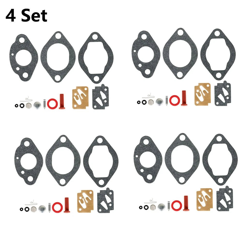 4X Carb Kit for Eska Sears Ted Williams Tecumseh Outboard Motor (1961–1987)