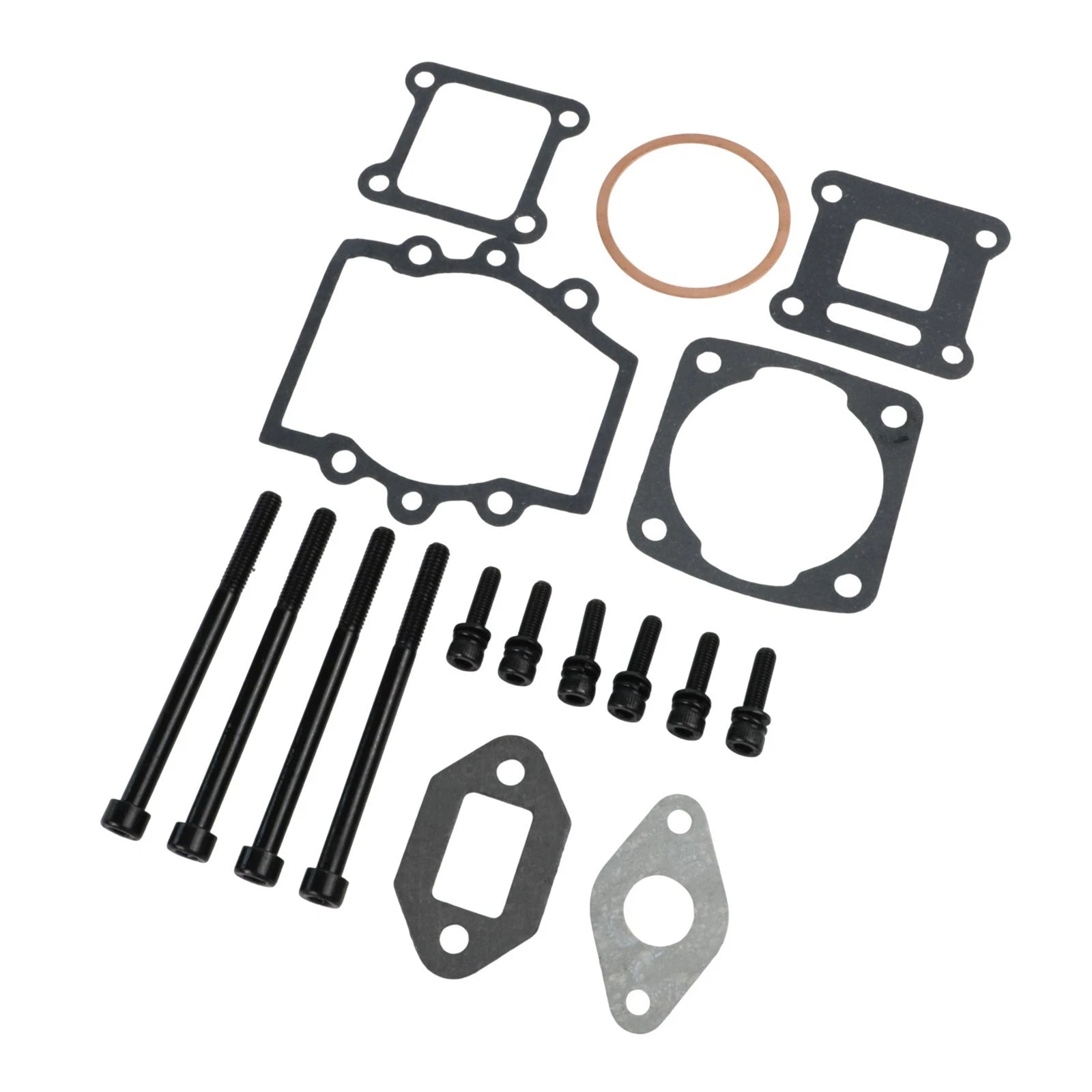 Engine Cylinder Head for 43cc 47cc 49cc Engines (All Necessary Components)