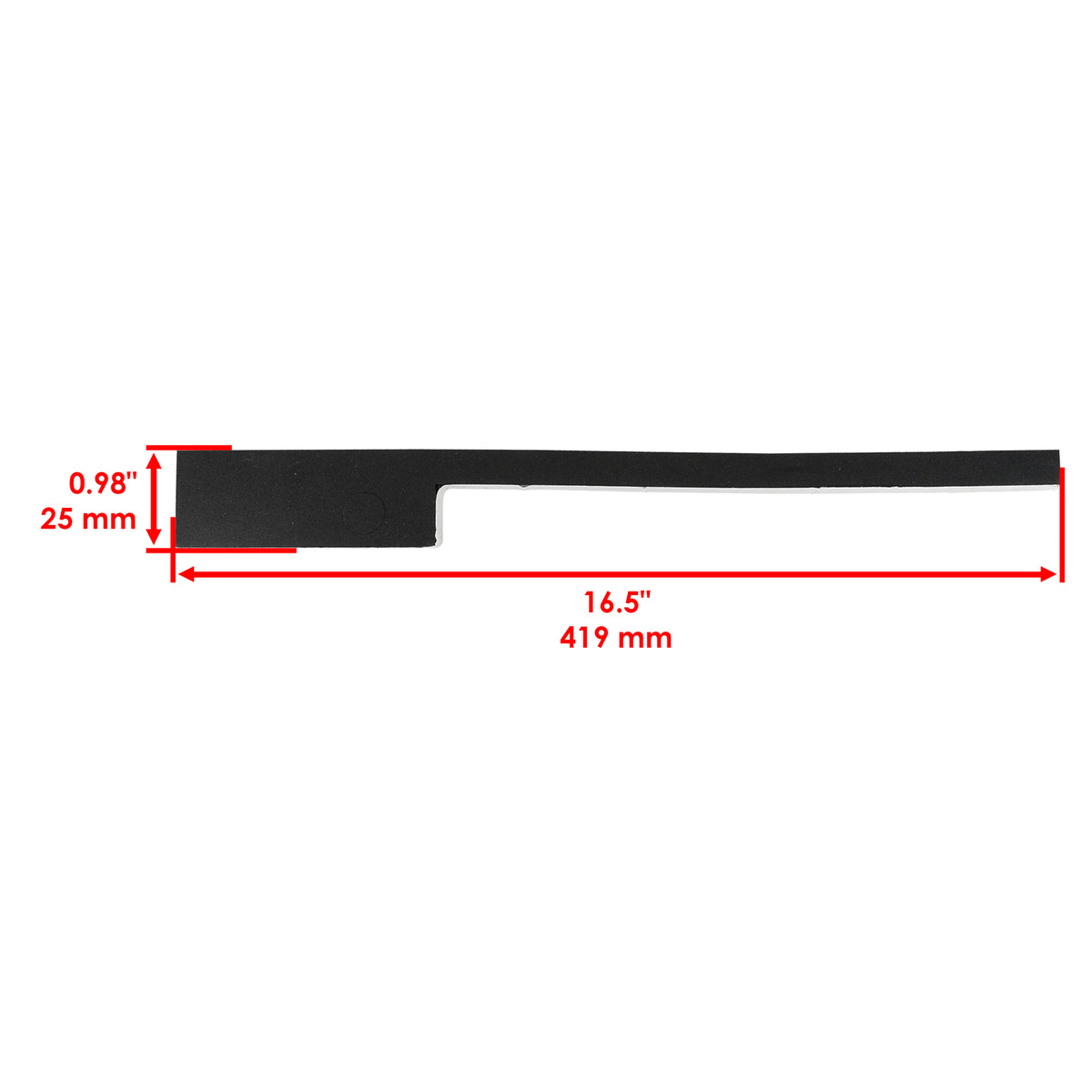 Right Lower Panel Foam Seal Replacement for John Deere 4200 4210 (2000–2010)