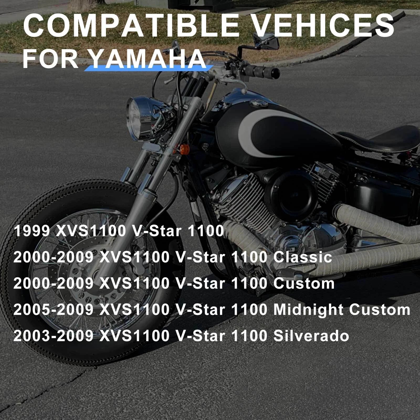 Starter Clutch Gasket Bolts for Yamaha VStar XVS 1100 (1999–2009)