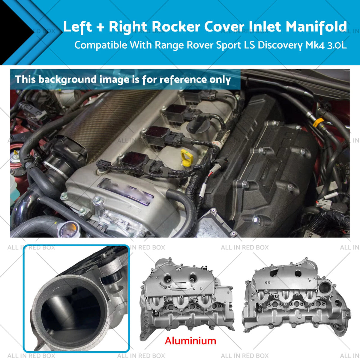 Rocker Cover Inlet Manifold Set for Range Rover Discovery