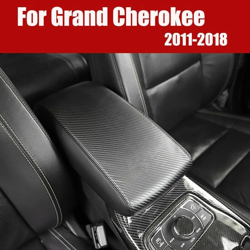 Armrest Cover for Car (2011–2018) - Stylish Black Center Console