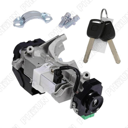 Ignition Switch Cylinder Lock Trans + 2 Keys Kit for Honda Accord CR-V (2003–2007)