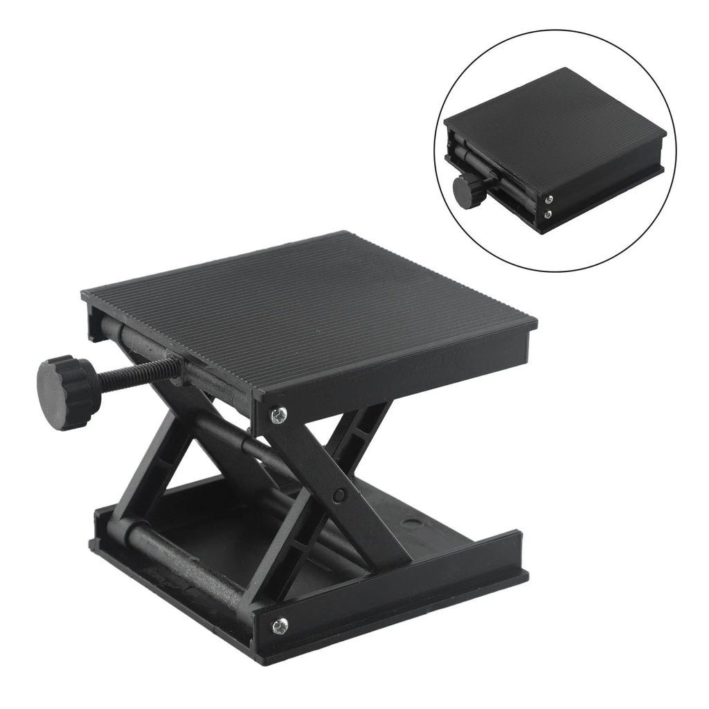 Lifting Platform for Construction Tools - Rust Black