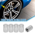 Tire Valve Stem Caps OEM Replacement for Car SUV Bike RV 5 Pack (Set)