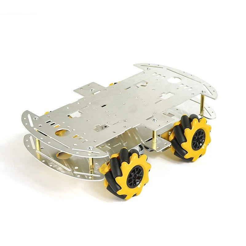 Mecanum Wheel Car Kit with Motor for DIY Programming Learning