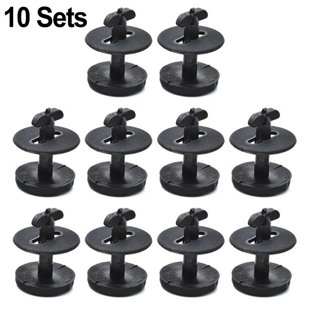 Set of 4 Plastic Floor Mat Clips for BMW