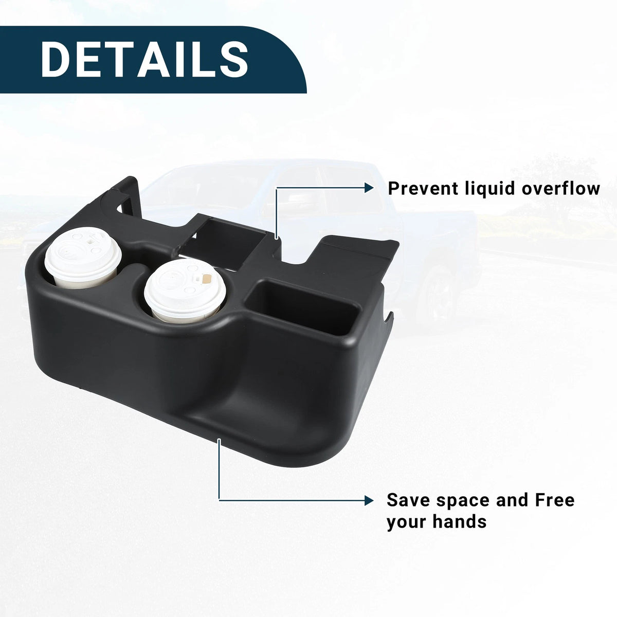 Cup Holder for Dodge Ram 1500 (1999–2001) No.SS281AZAA