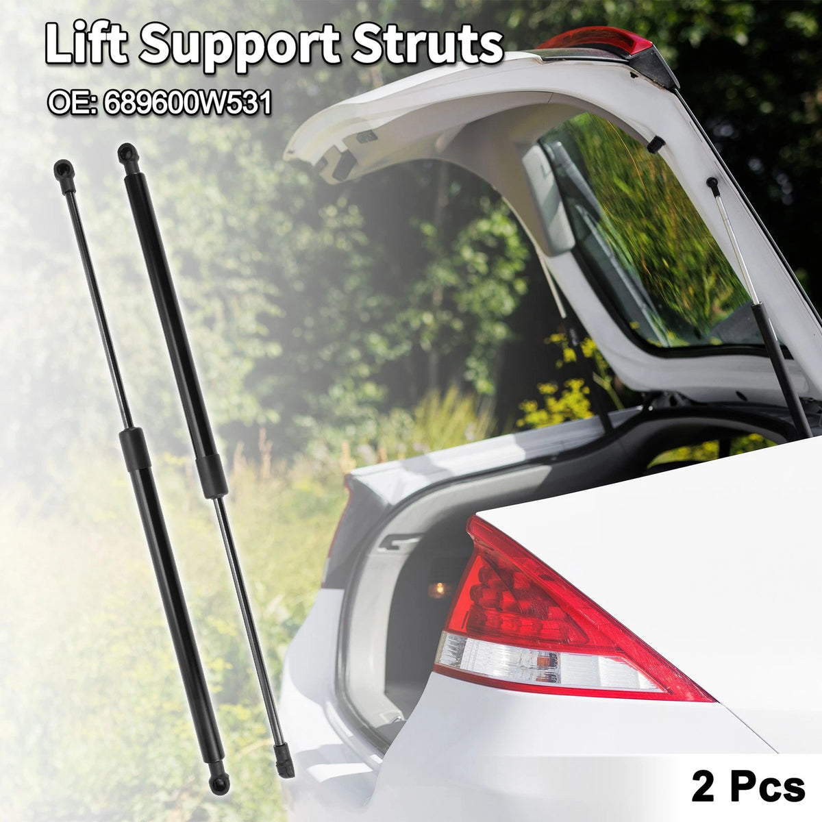 Rear Hatch Lift Supports Struts Gas Spring for Toyota Prius (2010–2015)