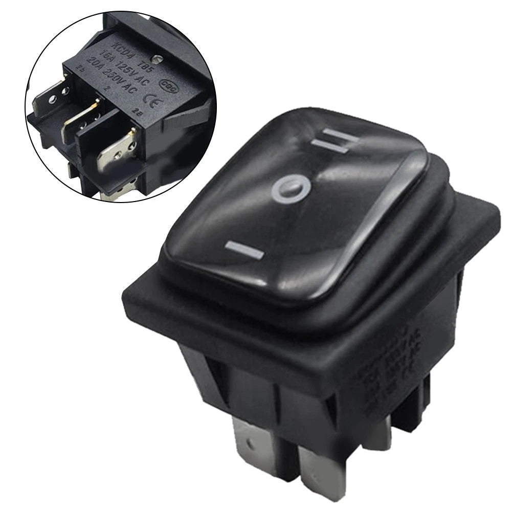 Waterproof 6 Pin 3 Position Switch for Linear Actuators