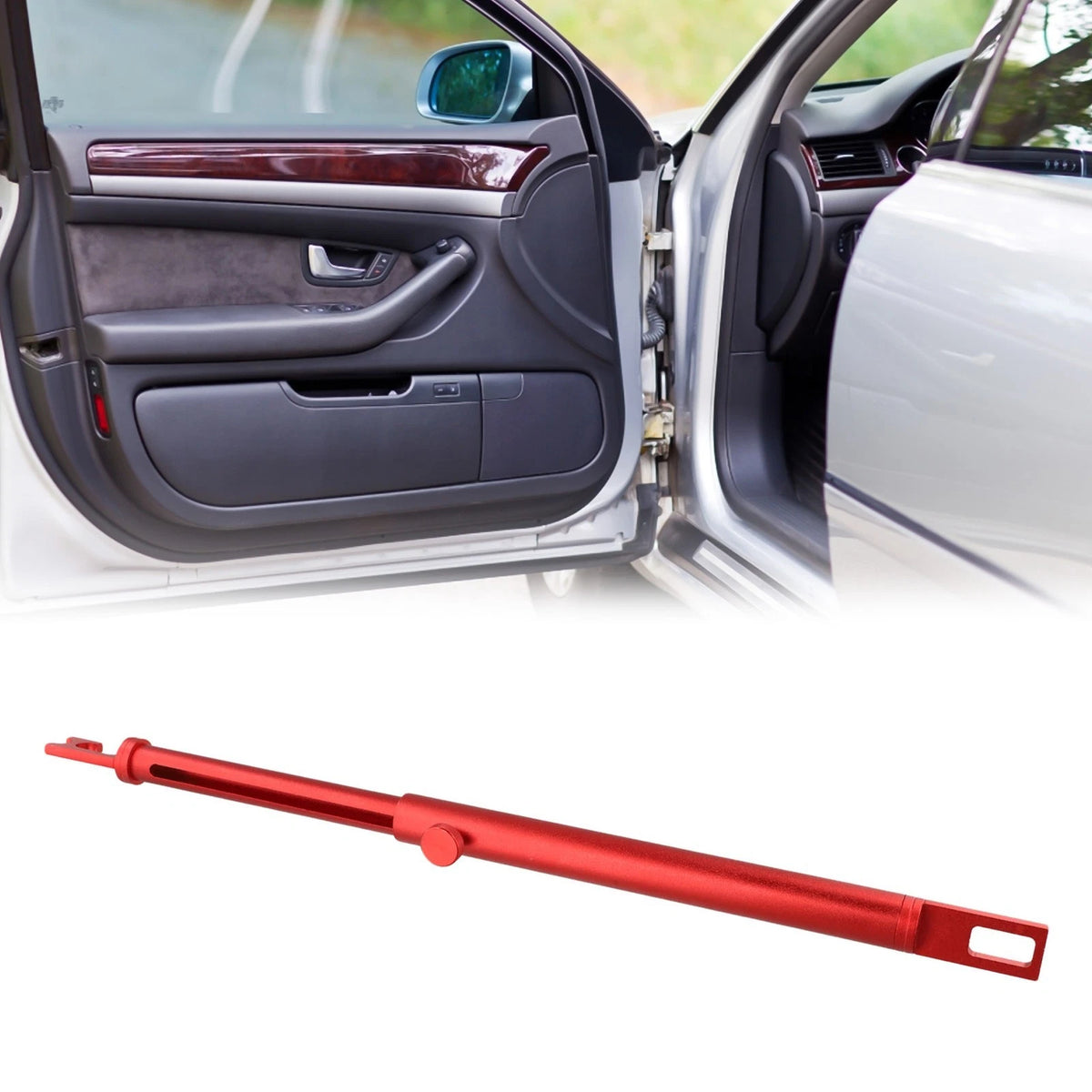 Telescopic Door Fixing Bracket for Heavy Loads