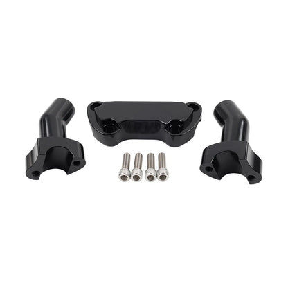 3.5" Handlebar Riser Top Clamp Kit for Harley Sportster XL Softail Dyna (2000–2023)