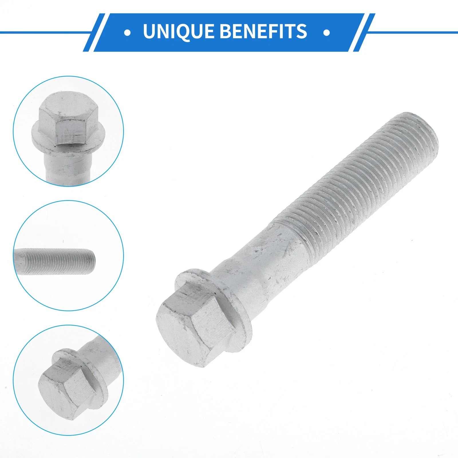 Wheel Hub Bolt Set 3 Piece Replacement for Chevrolet Silverado 2500 (1999–2010)