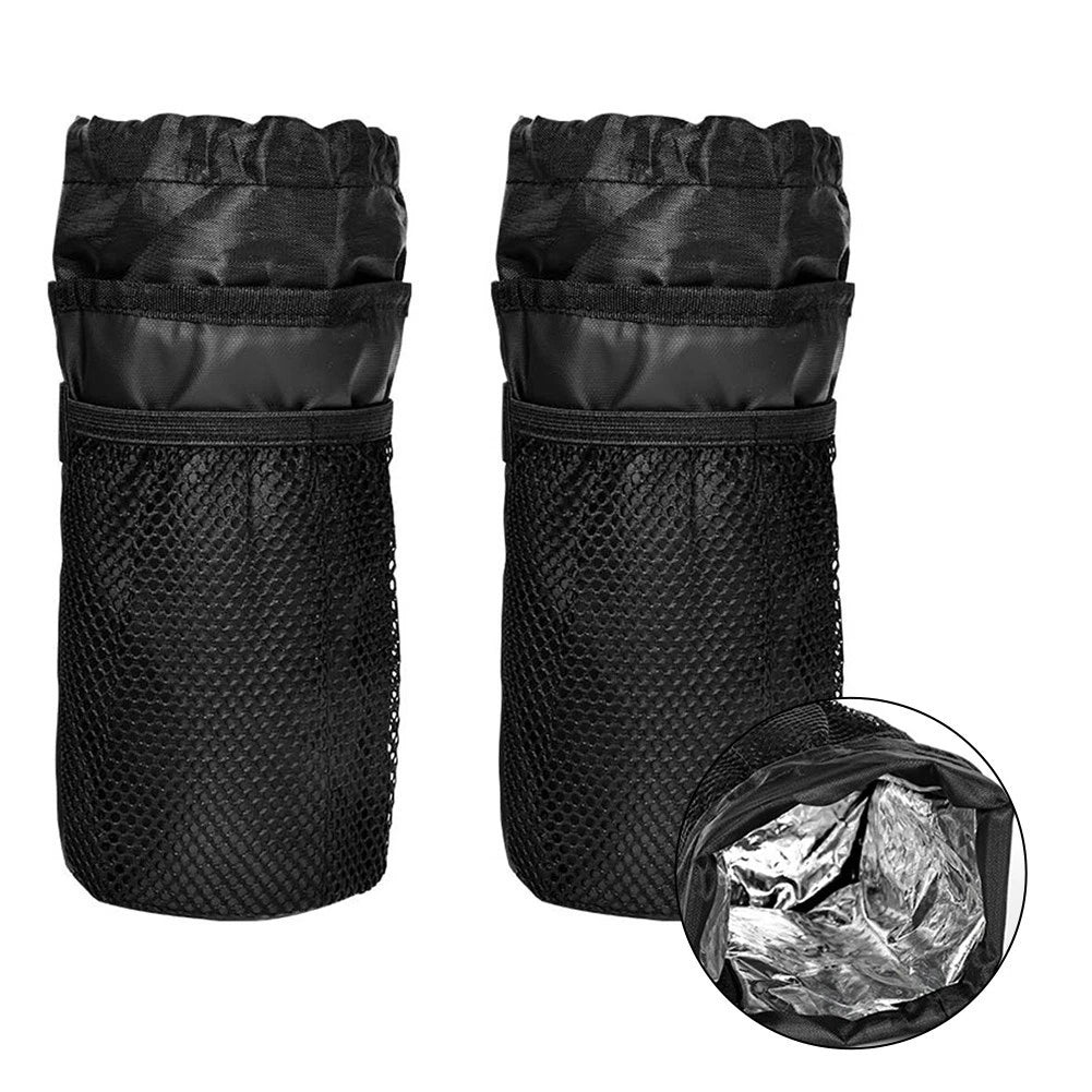 Thermal Insulated Bike Handlebar Stem Bag for Water Bottles