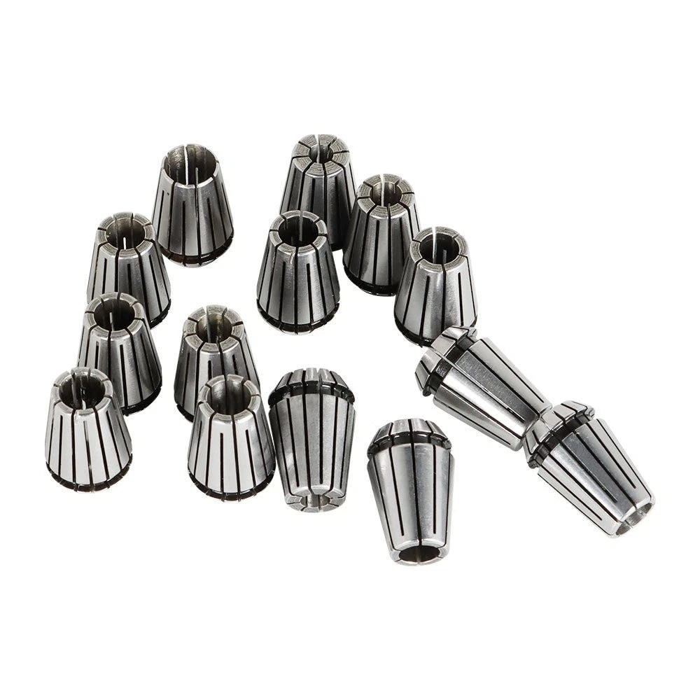 14Pcs ER20 Spring Collet Set for CNC Milling Lathe Engraving Machine