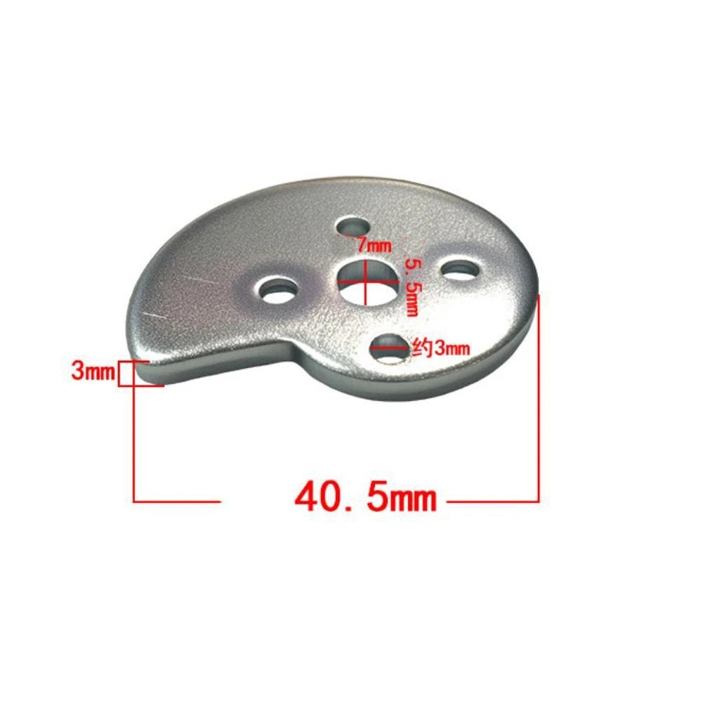 Alloy Adjuster Block for Electric Chainsaws 10 inch & 12 inch 4 Hole Mount