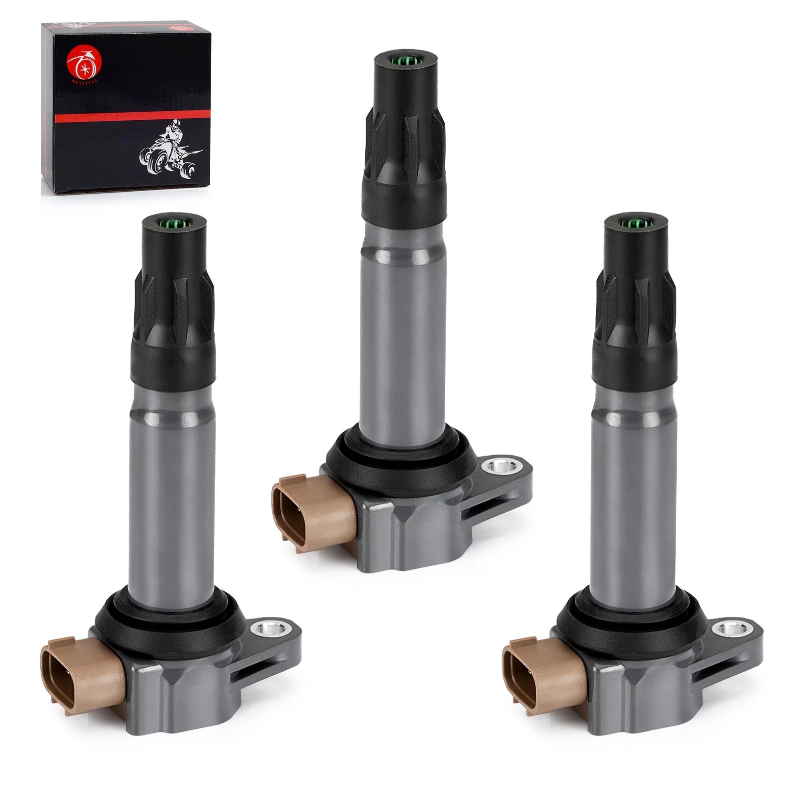 3Pcs Ignition Coil for Sea-Doo RXP GTX RXT GTR GTI (2007–2023) 420666142 420666141 420666140