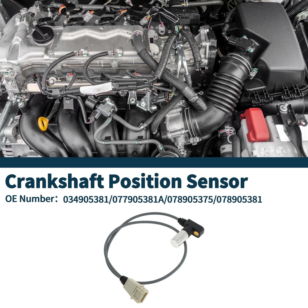 Crankshaft Position Sensor Replacement for Audi S4 2.2 (1992–1994)