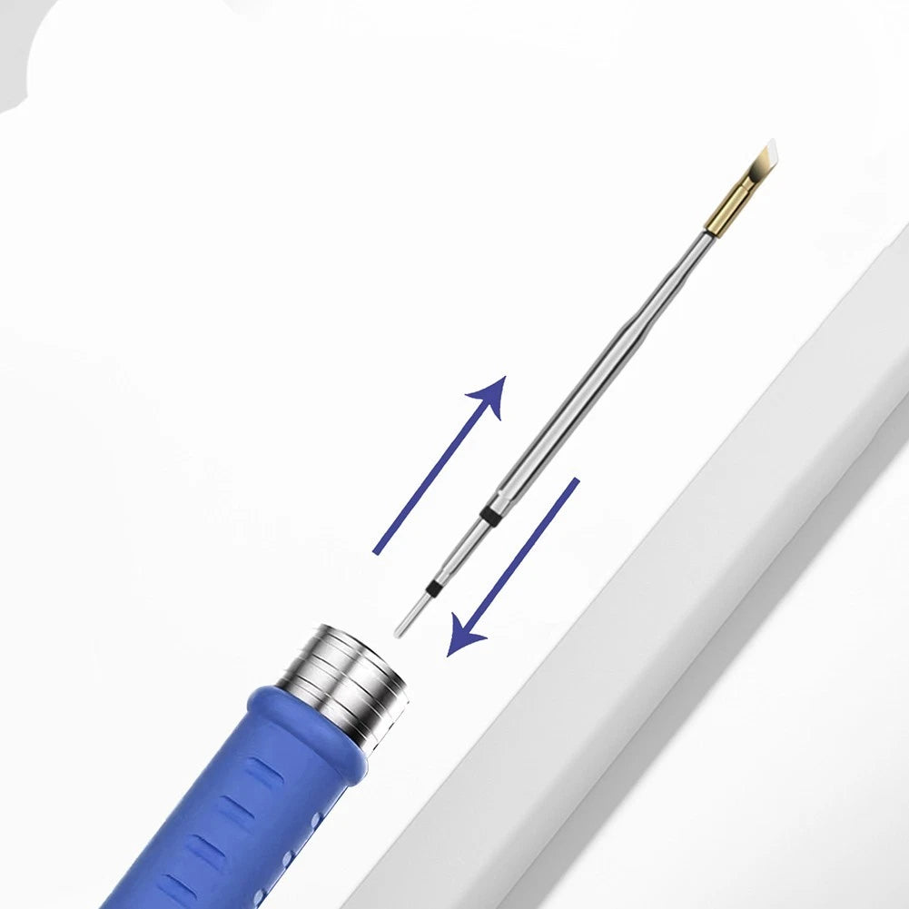 Chisel Soldering Tip for Precision Soldering Fine-pitch PCB
