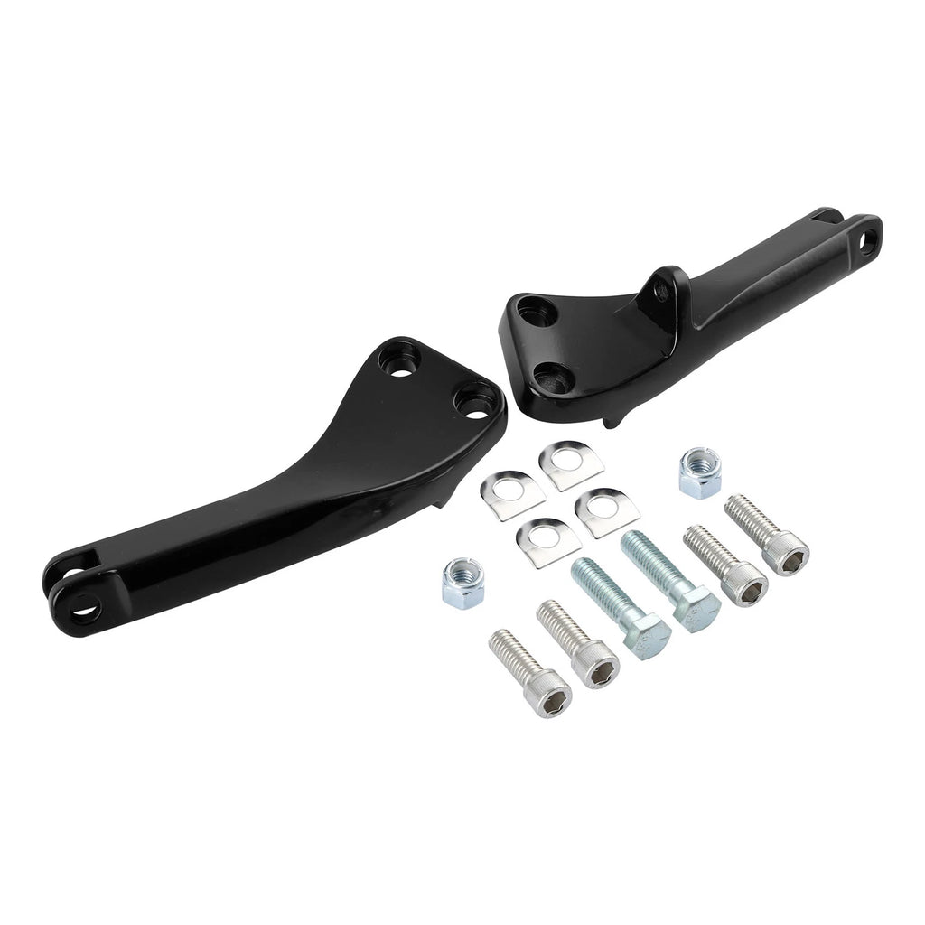 Foot Peg Mounting Brackets for Harley Dyna Wide Glide (2006–2017)