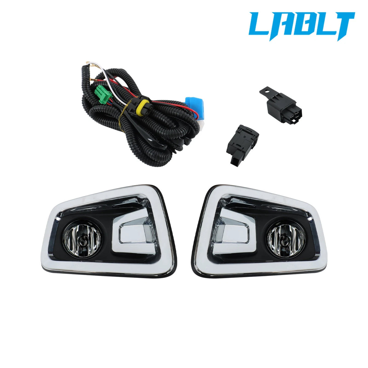 Front Fog Light Lamp Assembly for Nissan Titan/Titan XD (2016–2019)