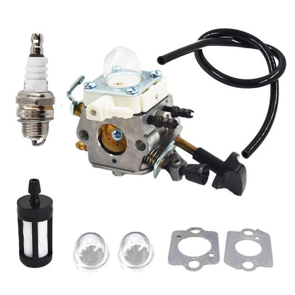 8-Piece Carburetor Kit for Zama C1Q S210 BR350 BR430 SR430