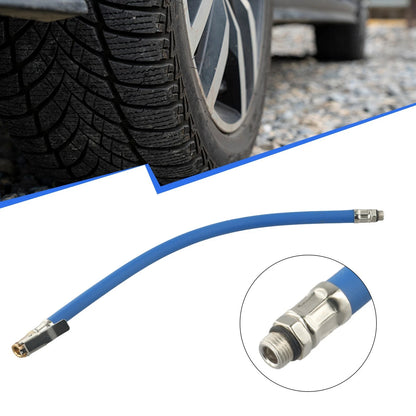 36.5cm Tire Inflator Pressure Gauge Hose for Universal Use