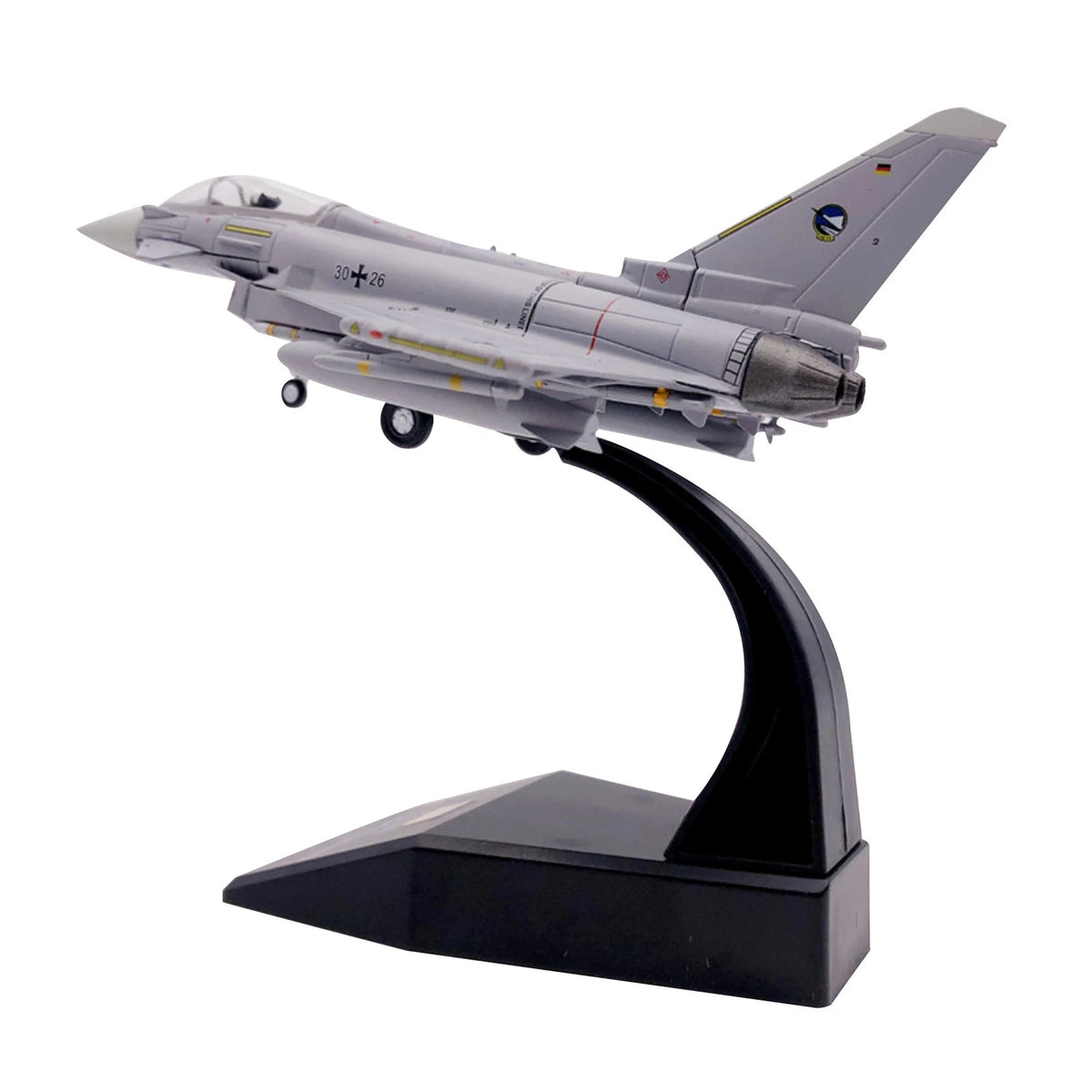 Alloy Fighter Model EF2000 for Germany Luftwaffe Typhoon (1:100 Scale)
