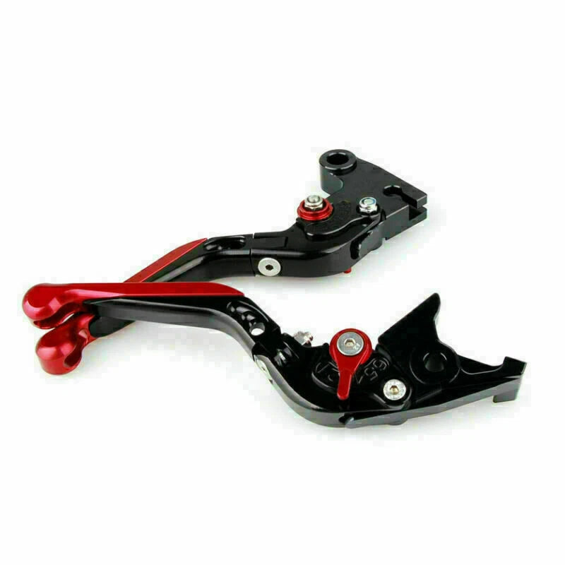 Adjustable Folding Brake Clutch Levers for Buell X1 S1 XB M2 (1996–2009) Red T9