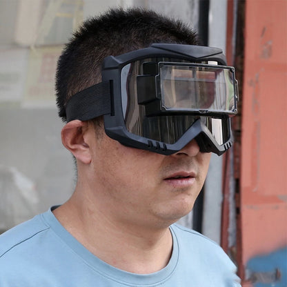 Sleek Black PC Welding Helmet for Maximum Safety