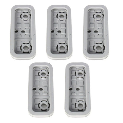 5pcs Rubber Suction Pod for CNC Vacuum Table Plate Fixture
