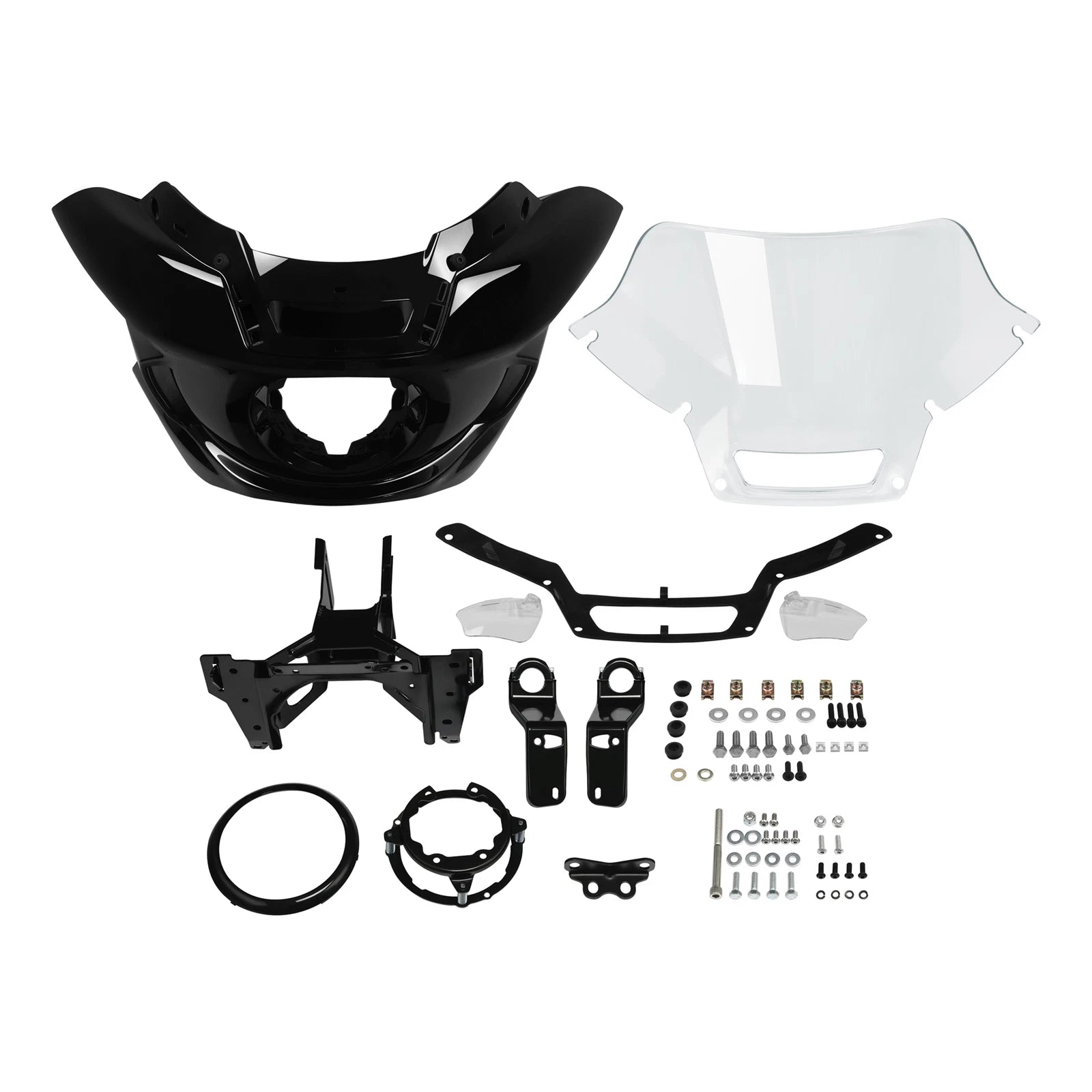 Headlight Fairings Windshield Mount Bracket for Harley Low Rider ST (2022–2025)