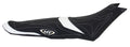 Hydro-Turf Seat Cover for SeaDoo Spark 2-Up (2014–2020) Black Suede/CF/White Em