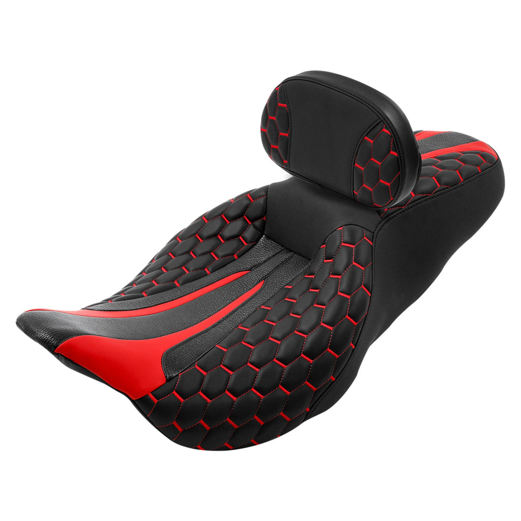 Seat & Backrest Pad for Harley Street Glide (2009–2023)