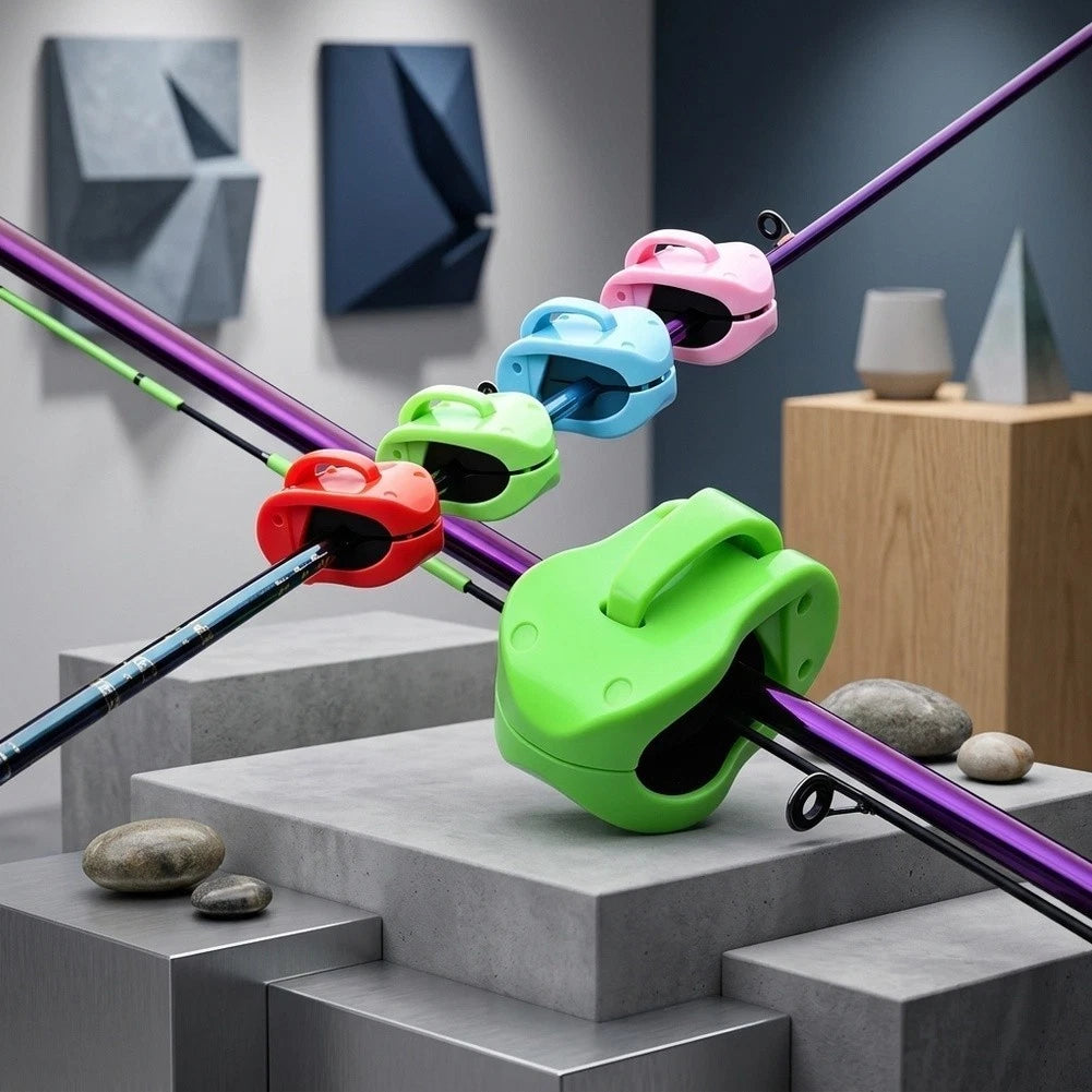 2X Fishing Rod Clips for Securing Multiple Rods During Transport
