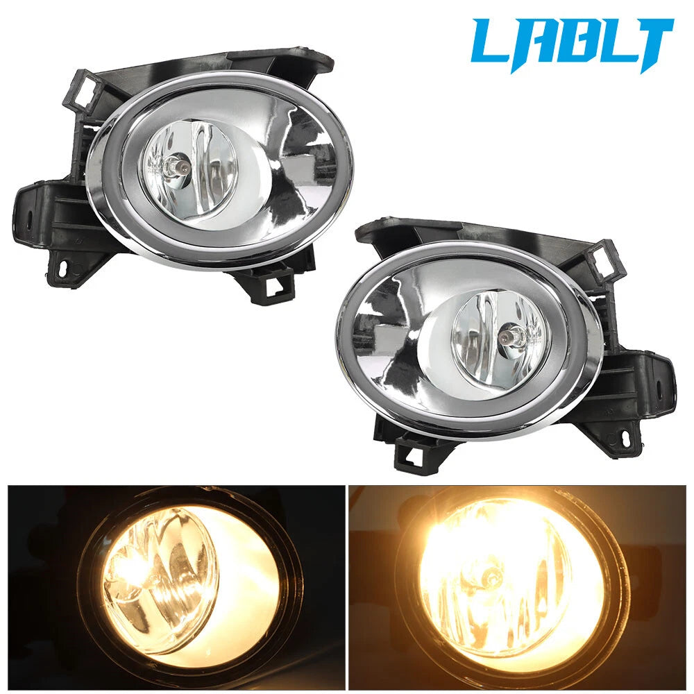 Fog Lights Lamps with Wiring Kits for Nissan Pathfinder (2013–2016)