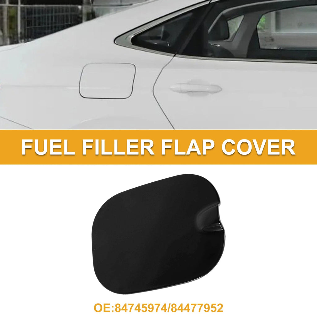 Fuel Tank Door Cap Replacement for Chevrolet Silverado 1500 (2019–2025) Black ABS