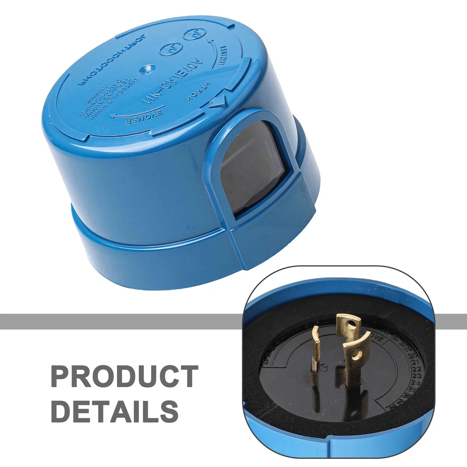 Automatic Light Control Switch for Gardens (IP54)