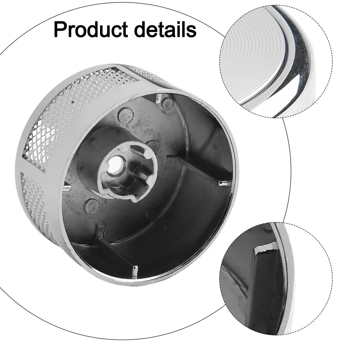 Smooth and Efficient Gear Shifting with Chrome Selector Knob for Range Rover
