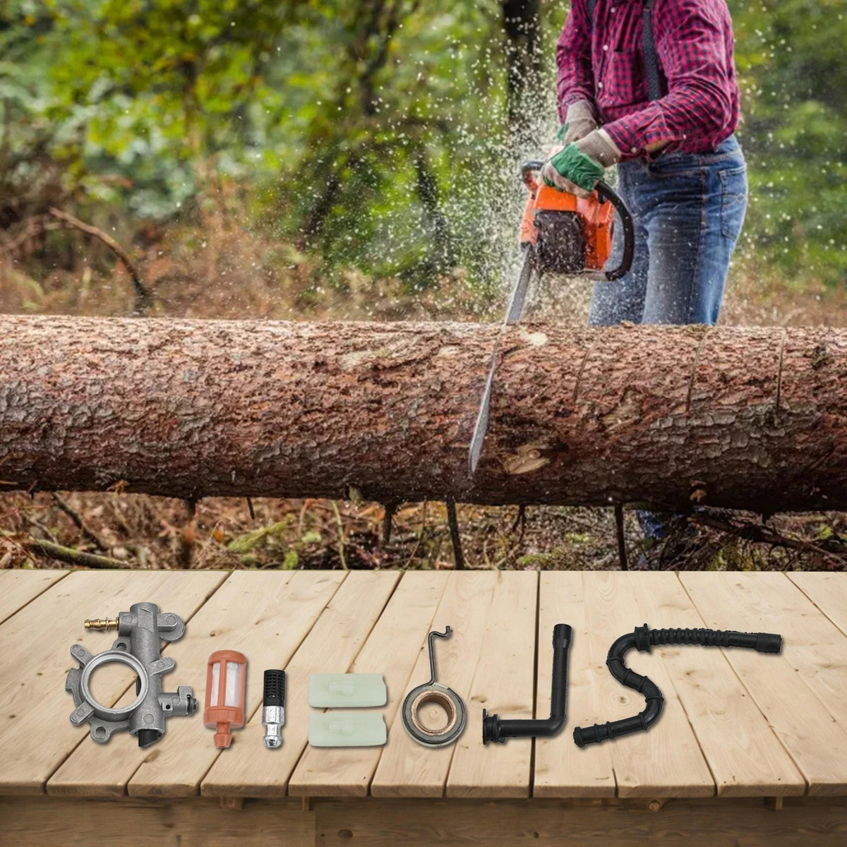 Chainsaw Gear Kit for Home Yard Tools