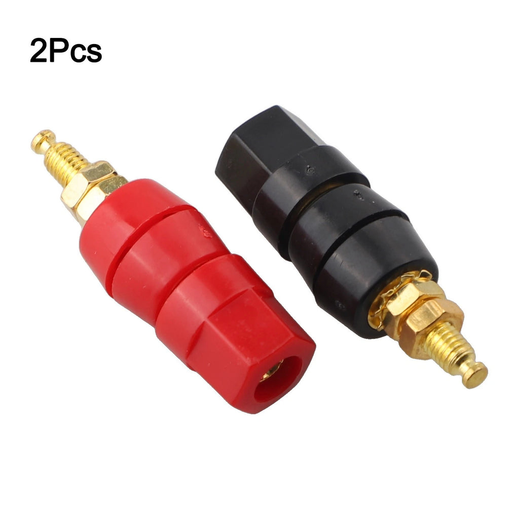 Speaker Connector for Banana Socket Adapter 4mm Audio Binding Post Terminal