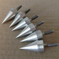 Universal Silver Spike Bolts for Motorcycle Windscreen Fairings License Plate