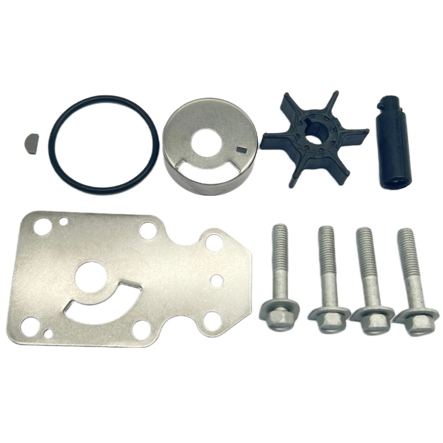 Water Pump Repair Kit for Yamaha 4 Stroke 6 8 9.9 HP Outboard (68T-W0078-00)