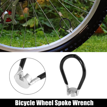 3.7mm Bicycle Spoke Wrench Steel Tool for Bike Wheel Repair (Universal)