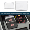 Handbrake Button Switch Cover for Audi A6 A6 Quattro Silver Tone (2012–2018)